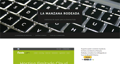 Desktop Screenshot of lamanzanarodeada.com