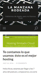 Mobile Screenshot of lamanzanarodeada.com